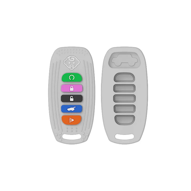 Silicone Baby Teething Toys BPA Free TV Remote Control Shape Teething Toys Chew Relief Soothe Babies Gums for Babies Toddlers