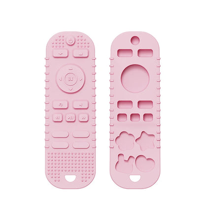 Silicone Baby Teething Toys BPA Free TV Remote Control Shape Teething Toys Chew Relief Soothe Babies Gums for Babies Toddlers