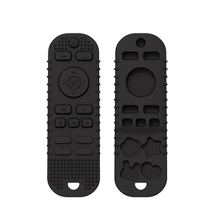 Silicone Baby Teething Toys BPA Free TV Remote Control Shape Teething Toys Chew Relief Soothe Babies Gums for Babies Toddlers