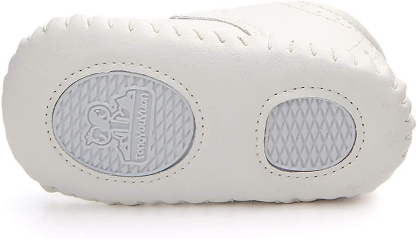 Baby Girls Boys Shoes Newborn Oxford Loafers Adorable Infant Toddler Crib Shoes Prewalker PU Sneakers