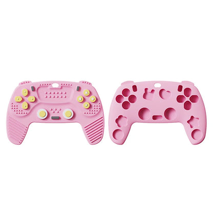 Silicone Baby Teething Toys BPA Free TV Remote Control Shape Teething Toys Chew Relief Soothe Babies Gums for Babies Toddlers