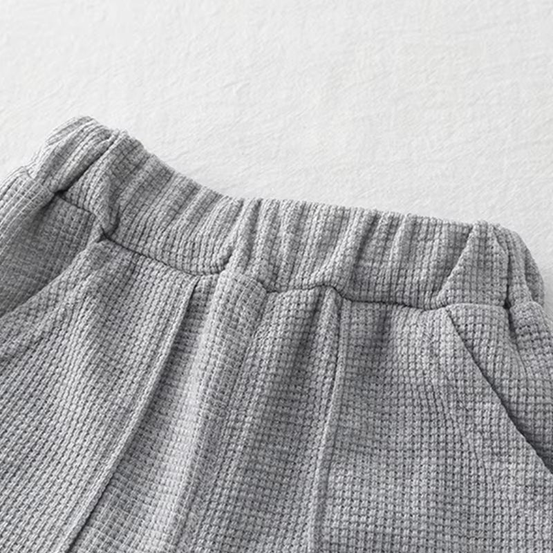 Boys' Set 0-5 Years Old Children'S Short Sleeved Polo Shirt Casual Shorts Two-Piece Set Comfortable Clothes for Boys' Babies