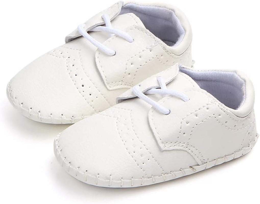 Baby Girls Boys Shoes Newborn Oxford Loafers Adorable Infant Toddler Crib Shoes Prewalker PU Sneakers